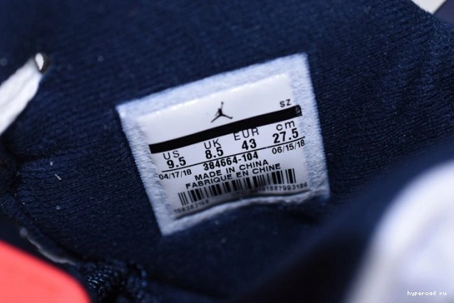 Grey-Sail Retro 384664-104 Air 6 Infrared Jordan 23-Neutral Tinker White 0904